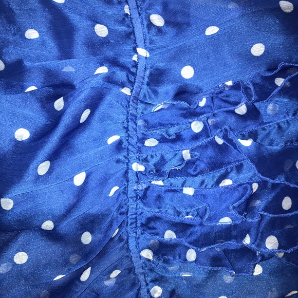 Blue and White Dress - Picture 4 of 5